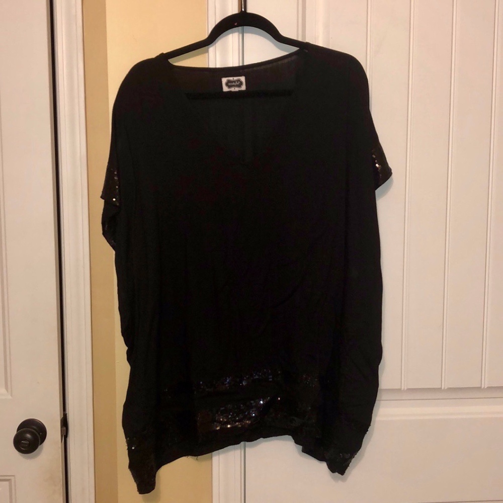 mud pie sequin top